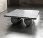 Elegant Carrara White Marble Rectangle Coffee Table for Modern Living Spaces