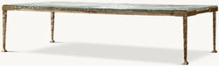 Luxurious Handcrafted Natural Marble Coffee Table - Modern Living Room Centerpiece