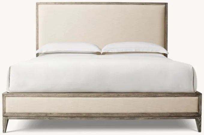Modern Handcrafted Durable American Wood Platform Bed for Comfortable Bedroom