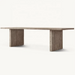 Exquisite Solid Wood Dining Table Set - Customizable for Hotel & Home