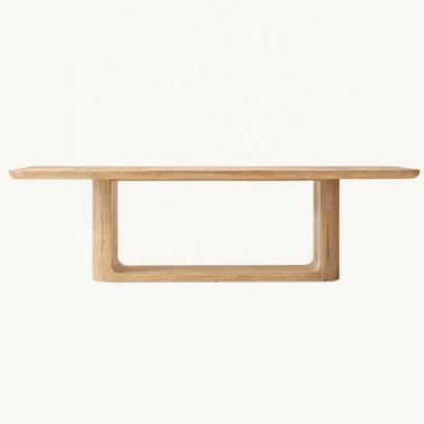 Luxury Solid Wood Dining Table & Chair Set – Customizable, American Style Furniture