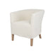 Elegant French Style Linen Dining Chair with Removable Cover, Solid Wood Frame