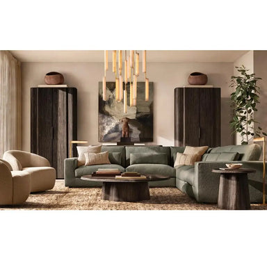 Nordic Modern Luxury Swivel Accent Sofa: Comfortable Single Leisure Living Room Chair