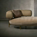 Luxurious Velvet Round Upholstered Sofa Chaise Lounge Daybed