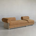 Elegant French Oak Fabric Living Room Sofa Set - Modern Nordic Design