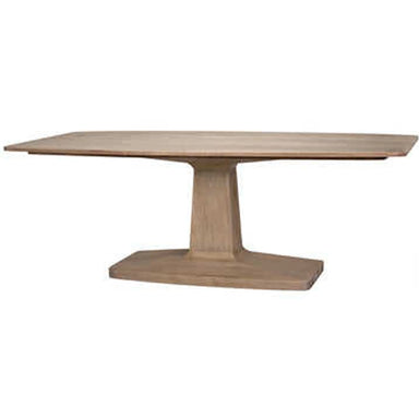Eight-Seater French Farmhouse Solid Oak Rectangular Dining Table