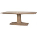 Eight-Seater French Farmhouse Solid Oak Rectangular Dining Table