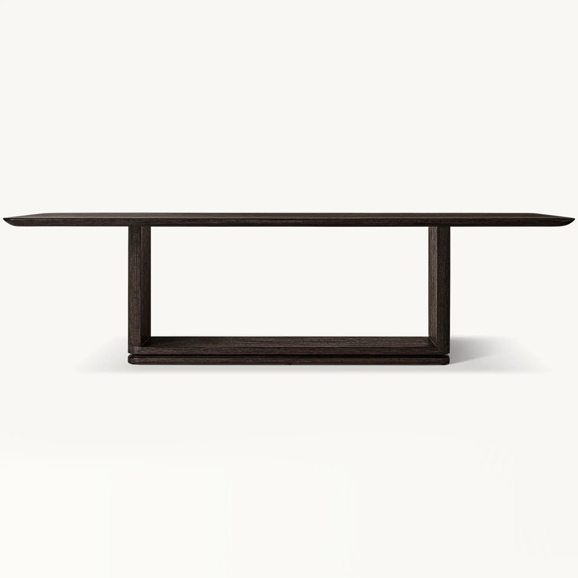 Modern Luxury Solid Wood Handcrafted Dining Table - Elegant Farmhouse Style
