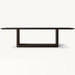 Modern Luxury Solid Wood Handcrafted Dining Table - Elegant Farmhouse Style