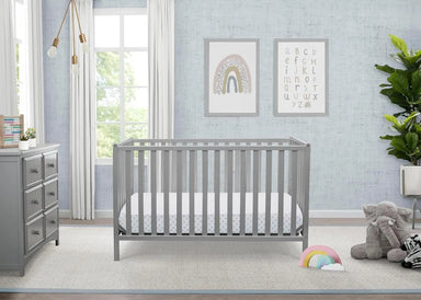 Versatile 4-in-1 Convertible Wooden Baby Crib: Infant, Toddler, Daybed, Full Bed