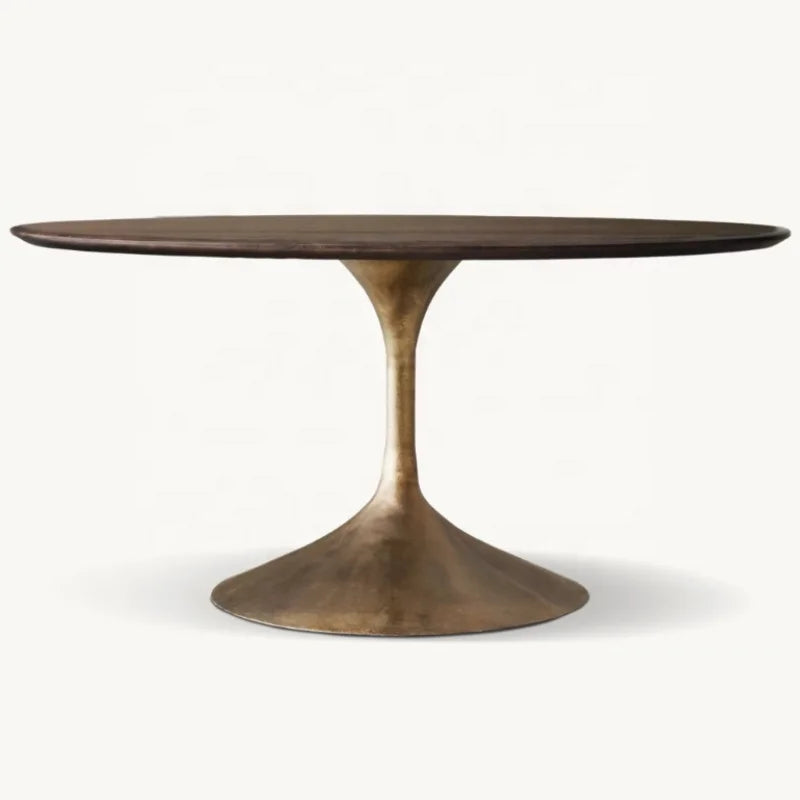 Premium Solid Wood Dining Table & Chair Set, Custom American Style