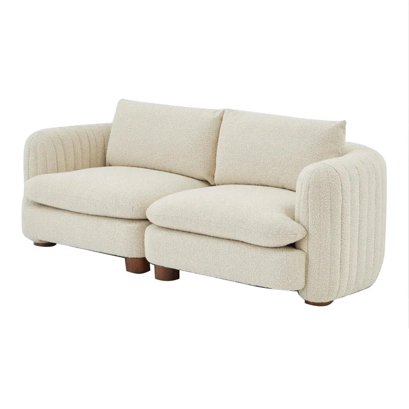 Chic Modern Boucle Sofa, Plush Luxury 3-Seater for Ultimate Living Comfort