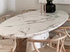 Tostone Arabescato Corchia Marble Dining Table for Modern Kitchens & Interiors