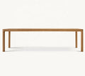 Elegant American Solid Wood Dining Table - Customizable Kitchen & Restaurant Furniture