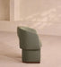 Modern Luxury Single Seat Fabric Sofa with Solid Wood Oak Legs