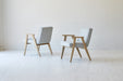 Modern Minimalist Japandi Style Relaxing Living Room Accent Chair