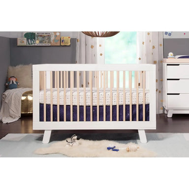 Versatile 3-in-1 Wooden Convertible Baby Crib Toddler Bed Daybed, Adjustable Heights