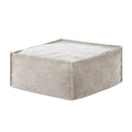 Modern Waterproof Square Convertible Indoor Outdoor Bean Bag Lounger Pouf