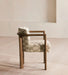 Modern Customizable Solid Wood & Fabric Dining Chair for Home & Restaurant