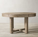 Versatile Solid Wood Round Dining Table for Home, Hotel, Restaurant