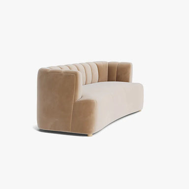 Luxurious Italian Velvet Love Seat Sofa for Modern Living Room Furniture