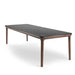 Luxury Italian Design Rectangular Wood Dining Table for Modern Homes