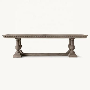 Elegant Solid Wood Rectangular Dining Table - Custom Sizes & Colors