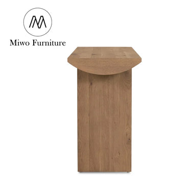 Modern Nordic Solid Wood Narrow Hallway Entry Console Table