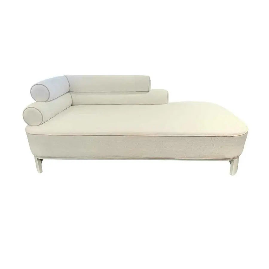 Elegant Modern Velvet Fabric Wood Frame Daybed Couch for Living Room