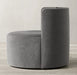 Modern Upholstered Swivel Accent Arm Chair for Living Room Comfort
