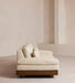Luxurious Italian Minimalist Fabric L-Shape Sofa for Modern Living Rooms
