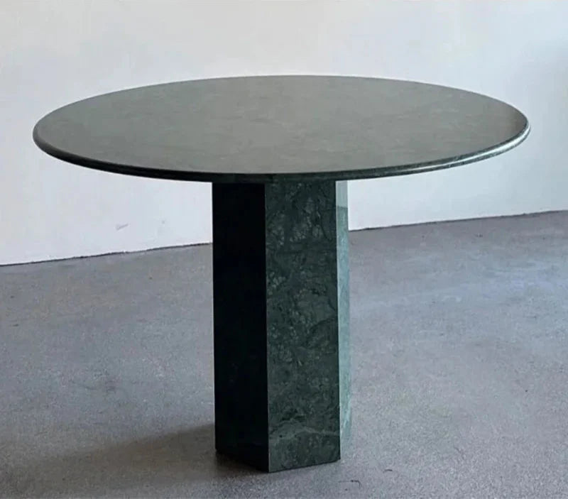 Tostone Elegant Green Marble Coffee Table for Modern Living Room Decor