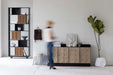 French Rustic Recycled Pine Sideboard Cabinet for Dining & Living Room Storage