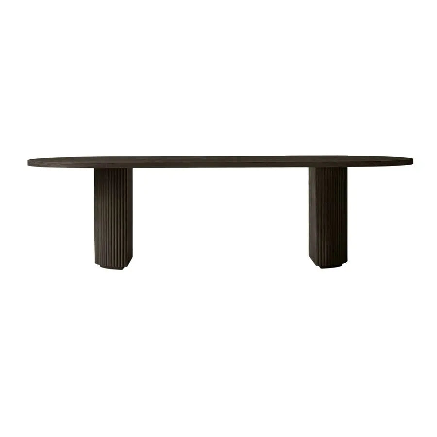 Luxury Postmodern American Style Solid Wood Rectangular Dining Table
