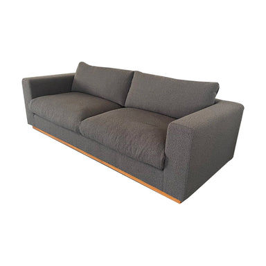 Luxurious 3-Seater Boucle Fabric Sofa: Modern Living Room Couch, Wood Frame
