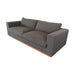 Luxurious 3-Seater Boucle Fabric Sofa: Modern Living Room Couch, Wood Frame