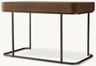 Modern Luxury Handcrafted Wood Office Writing Desk with Custom Finish