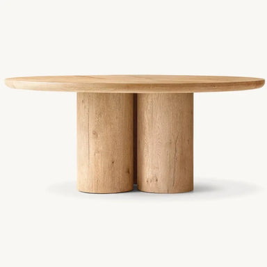 Classic American Solid Wood Round Dining Table - Home, Hotel, Restaurant