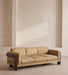 Modern Modular Luxury Three-Seater Sofa for Living Room, Durable Handcrafted Design
