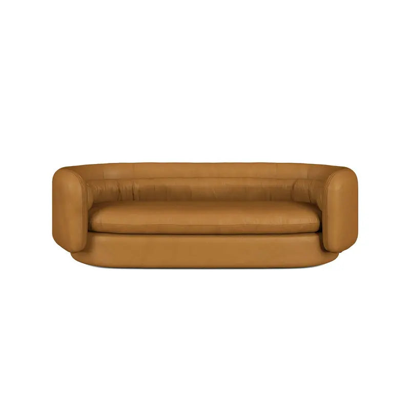 Modern Luxury Crushed Velvet Curved Floor Sofa, Italian Style Living Room Couch