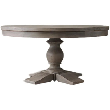 Premium Round Solid Wood Dining Table: Handmade, Elegant Home & Kitchen Furniture