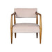 Comfortable Fabric Armchair for Living Room, Hotel, Office - Modern Leisure Chair