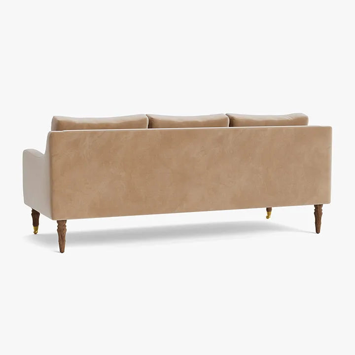 Luxurious Tufted Velvet 3-Seater Sofa for Living Room & Hotel Elegance