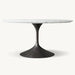 Luxury Customizable Round Marble Dining Table for Modern Home & Hotel