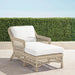 Professional Grade All Weather Rattan Chaise Lounge for Commercial Fitouts