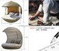 Architectural Grade All Weather Rattan Daybed for Commercial Outdoor Fitouts