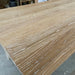 Elegant Solid Oak Wood 10-Seater Trestle Dining Table with Carved Legs