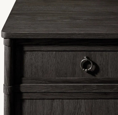 Luxury Modern Solid Wood Dresser Sideboard with Six Storage Drawers