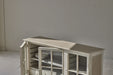 Antique Japandi Recycled Pine Sideboard - Elegant Minimalist Living Room Cabinet