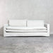 Modern Chile Style White Linen Slipcover Sofa Couch for Living Room Comfort